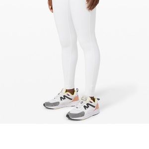Lululemon white Wunder Under high-rise